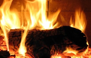 Anytime there is an open fire, good air flow keeps harmful gases from coming into your home.
