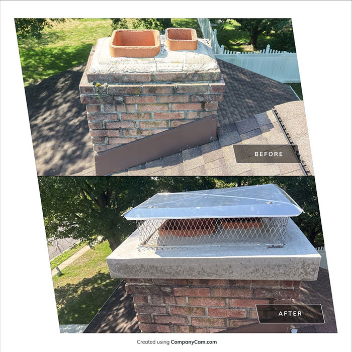 Masons Chimney Crown Repair